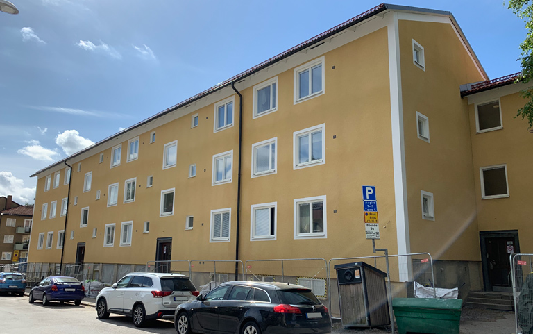 Fasadrenovering Brf Johanneshov